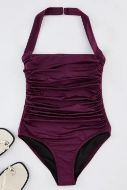 Trendyol Ba&ntilde;ador satinado fruncido^Mujer Baño