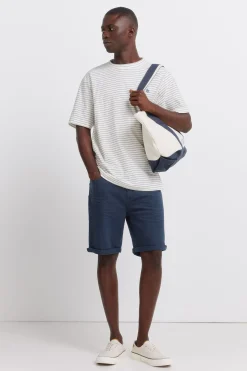 Springfield Bermuda 5 bolsillos color lavada slim fit^Hombre Bermudas|Pantalones