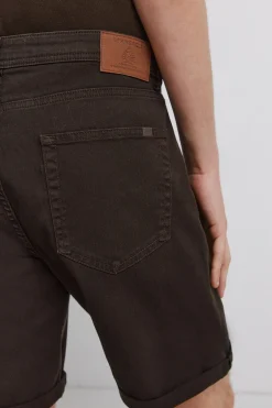 Springfield Bermuda 5 bolsillos lavada sim fit^Hombre Bermudas|Pantalones