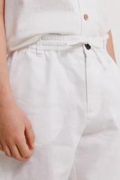 Springfield Kids Bermuda chino lino para ni&ntilde;o^Niños Pantalones