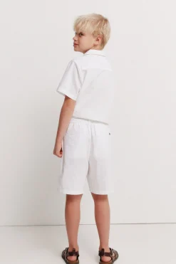 Springfield Kids Bermuda chino lino para ni&ntilde;o^Niños Pantalones