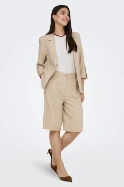 Only Bermuda de lino^Mujer Lino