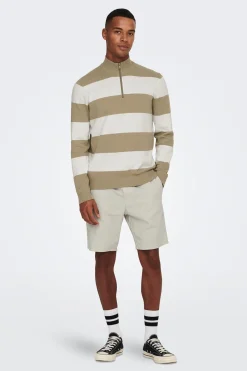 Only & Sons Bermuda de lino^Hombre Lino|Bermudas