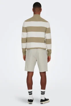 Only & Sons Bermuda de lino^Hombre Lino|Bermudas