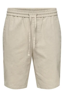 Only & Sons Bermuda de lino^Hombre Lino|Bermudas