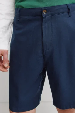 Springfield Bermuda ligera comfort fit^Hombre Lino|Bermudas