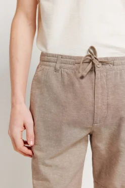 Springfield Bermuda lino comfort slim fit^Hombre Lino|Bermudas