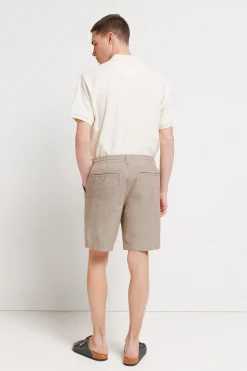 Springfield Bermuda lino comfort slim fit^Hombre Lino|Bermudas