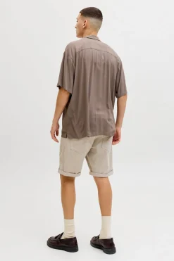 Jack & Jones Bermuda regular fit sarga^Hombre Bermudas|Pantalones