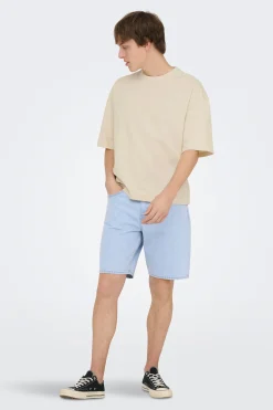 Only & Sons Bermuda vaquera^Hombre Bermudas|Jeans