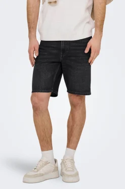 Only & Sons Bermuda vaquera^Hombre Bermudas|Jeans