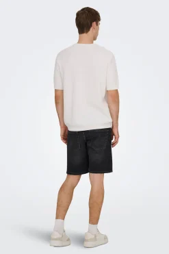 Only & Sons Bermuda vaquera^Hombre Bermudas|Jeans