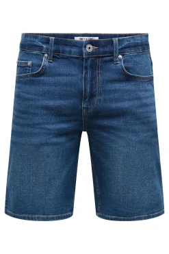 Only & Sons Bermuda vaquera^Hombre Bermudas|Jeans