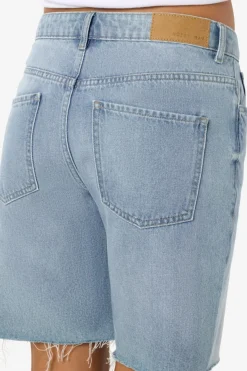 Noisy May Bermuda vaquera con detalle de rotos^Mujer Pantalones