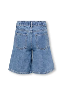 Only Girls Bermuda vaquera larga^Niños Pantalones