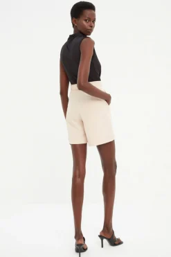 Trendyol Bermudas con botones^Mujer Pantalones