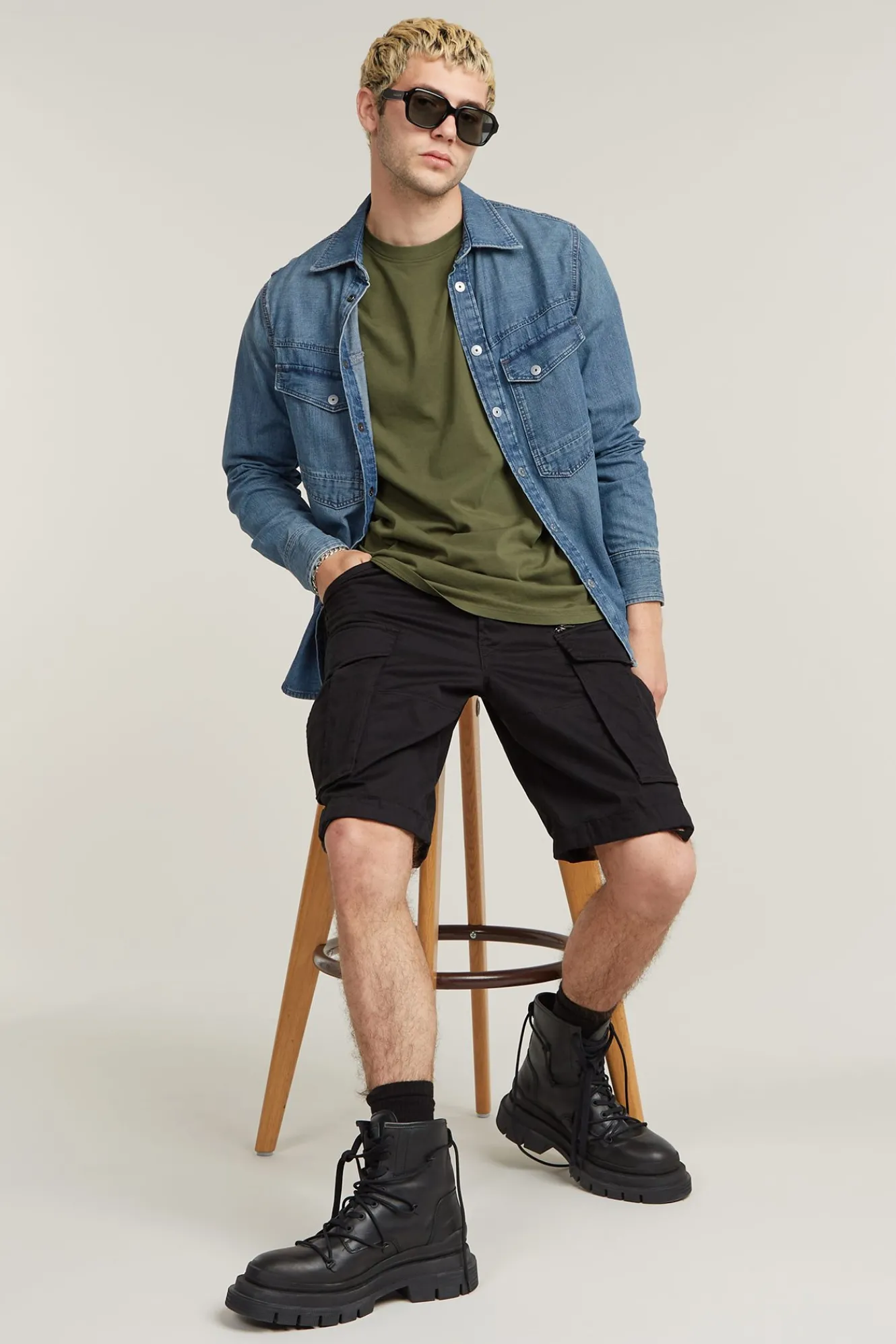 G-STAR Bermudas tipo cargo^Hombre Bermudas