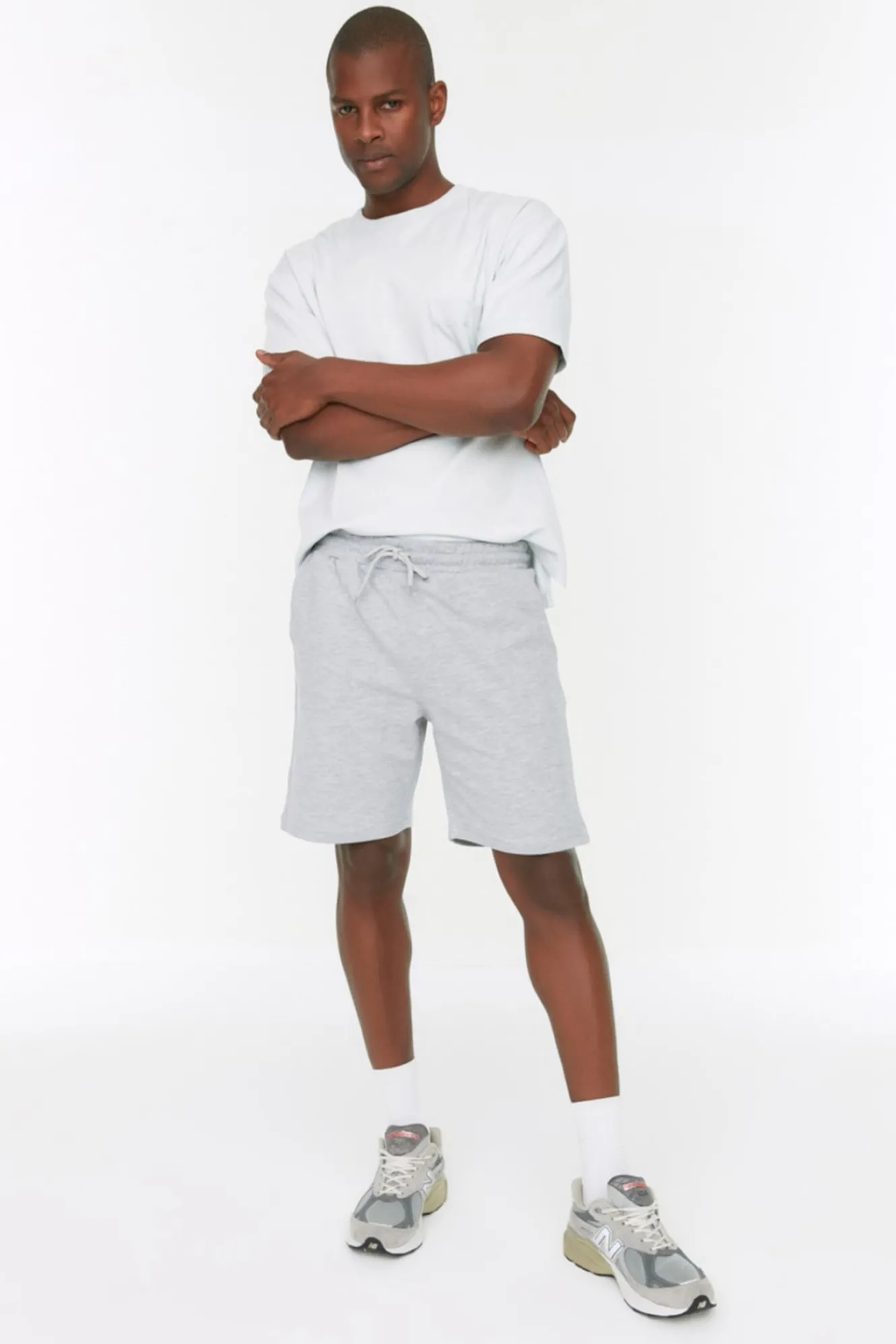 Trendyol Bermudas tipo jogger^Hombre Bermudas|Pantalones