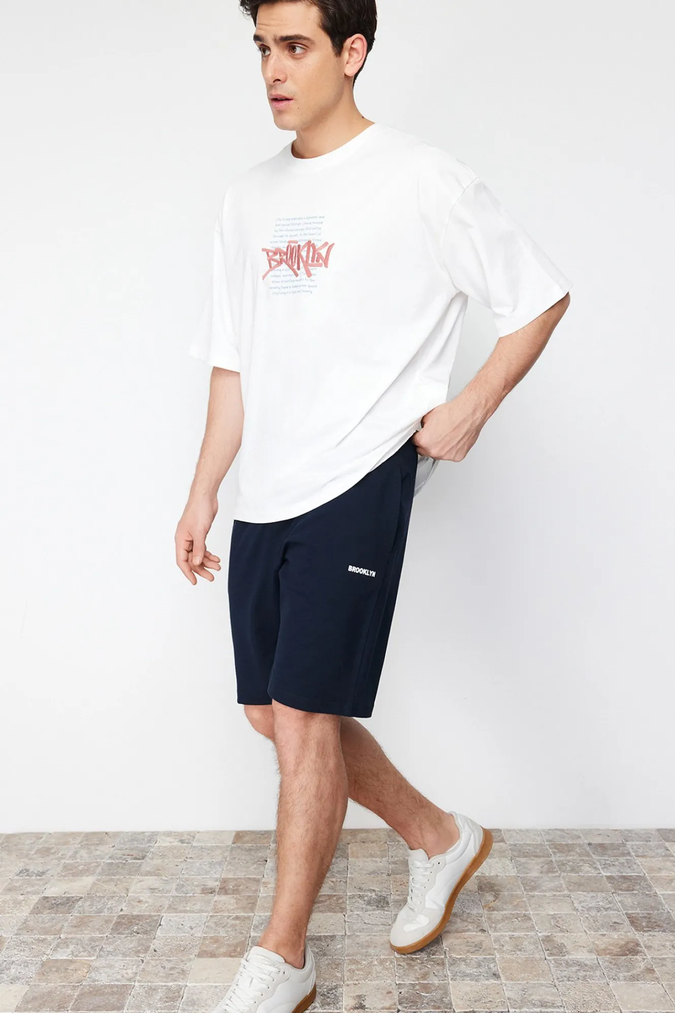 Trendyol Bermudas tipo jogger^Hombre Bermudas|Pantalones