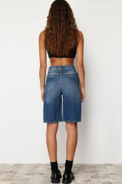 Trendyol Bermudas vaqueras^Mujer Pantalones