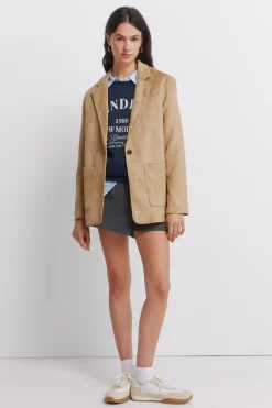 Springfield Blazer antelina^Mujer Chaquetas