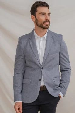 Celopman Blazer Casual Mezcla^Hombre Cazadoras|Americanas