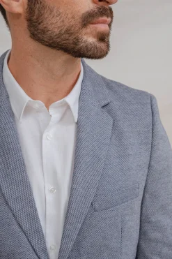 Celopman Blazer Casual Mezcla^Hombre Cazadoras|Americanas