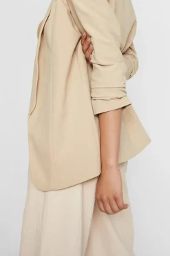 Pieces Blazer con mangas 3/4^Mujer Chaquetas|Basic Bar