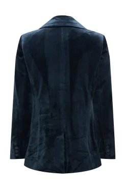 Only Blazer cruzada de terciopelo^Mujer Chaquetas|Total Look