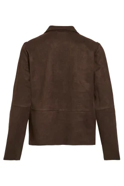 Vila Blazer de ante con botones^Mujer Chaquetas