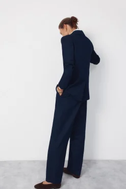 Cortefiel Blazer Denim sastre^Mujer Chaquetas