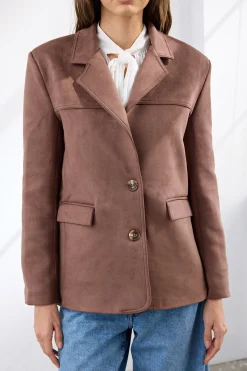 Trendyol Blazer efecto ante^Mujer Chaquetas