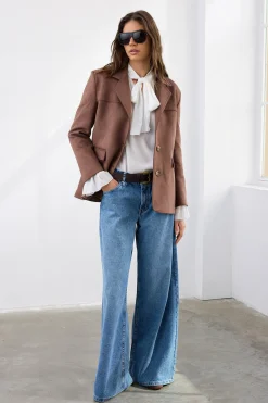 Trendyol Blazer efecto ante^Mujer Chaquetas