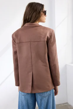 Trendyol Blazer efecto ante^Mujer Chaquetas
