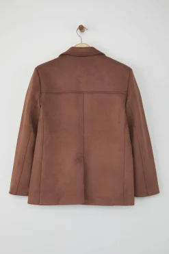 Trendyol Blazer efecto ante^Mujer Chaquetas