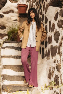 Slowlove Blazer efecto ante^Mujer Chaquetas