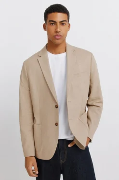 Springfield Blazer lino algodón^Hombre Lino|Americanas