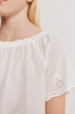 Springfield Kids Blusa bordada ni&ntilde;a^Niños Camisas Y Blusas