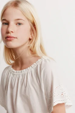 Springfield Kids Blusa bordada ni&ntilde;a^Niños Camisas Y Blusas