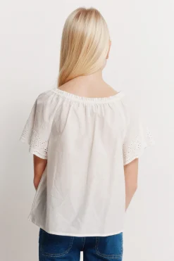 Springfield Kids Blusa bordada ni&ntilde;a^Niños Camisas Y Blusas