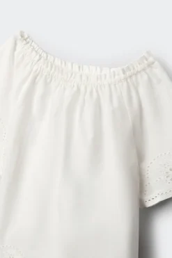 Springfield Kids Blusa bordada ni&ntilde;a^Niños Camisas Y Blusas