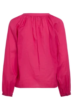 Vila Blusa con bordados de algod&oacute;n org&aacute;nico^Mujer Camisas Y Blusas