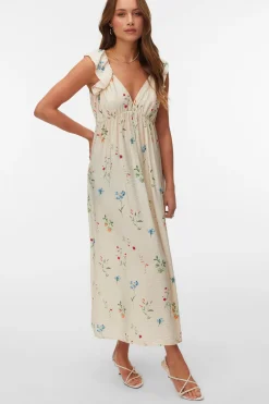 Vero Moda Blusa con volantes en mangas con escote^Mujer Camisas Y Blusas