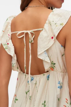 Vero Moda Blusa con volantes en mangas con escote^Mujer Camisas Y Blusas