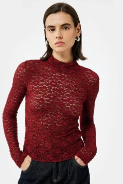 Koton Blusa de encaje texturizada^Mujer Camisas Y Blusas