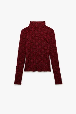 Koton Blusa de encaje texturizada^Mujer Camisas Y Blusas