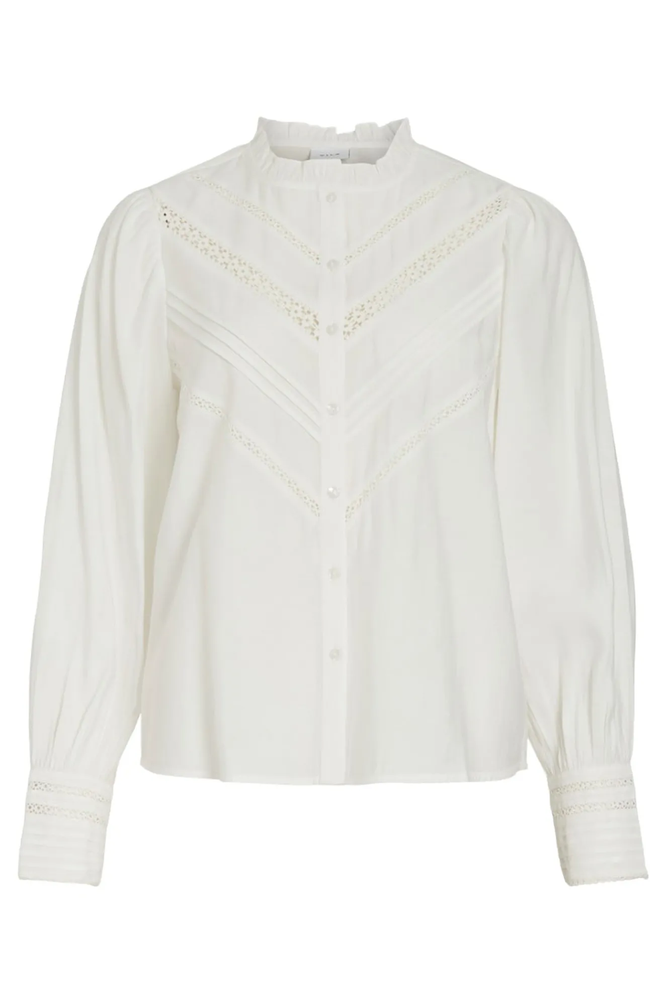 Vila Blusa de manga larga de viscosa^Mujer Camisas Y Blusas