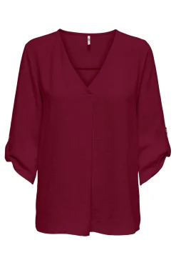 JDY Blusa manga 3/4^Mujer Camisas Y Blusas|Basic Bar