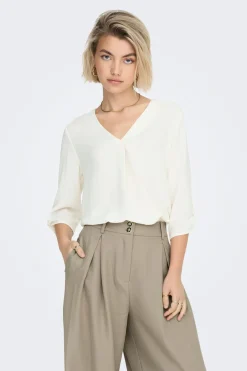 JDY Blusa manga 3/4^Mujer Camisas Y Blusas|Basic Bar