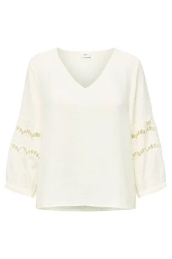 JDY Blusa manga 3/4 encaje^Mujer Camisas Y Blusas